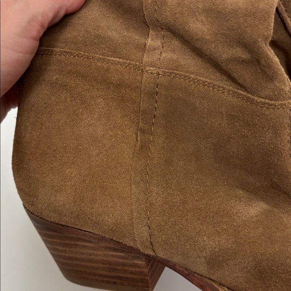 NWOT Free People Sway Low Brown Suede Knee-High Boots - 39/8.5 - Picture 10 of 15